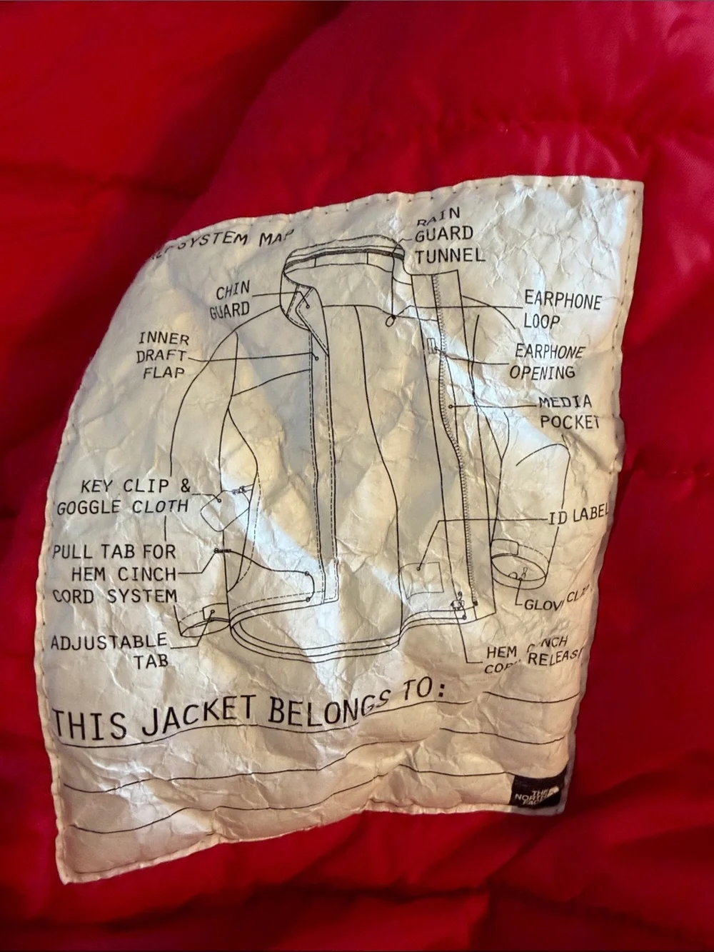 The North Face Blue Gray Hyvent All Weather Winter Jacket